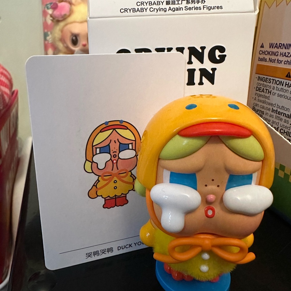 Crying Again Series Figurine